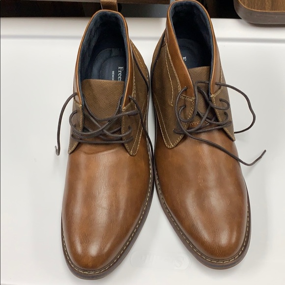 Men’s Freeman lace-up boots - Picture 3 of 12